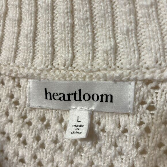 Heartloom Dover Collared Sweater Large - Picture 2 of 5
